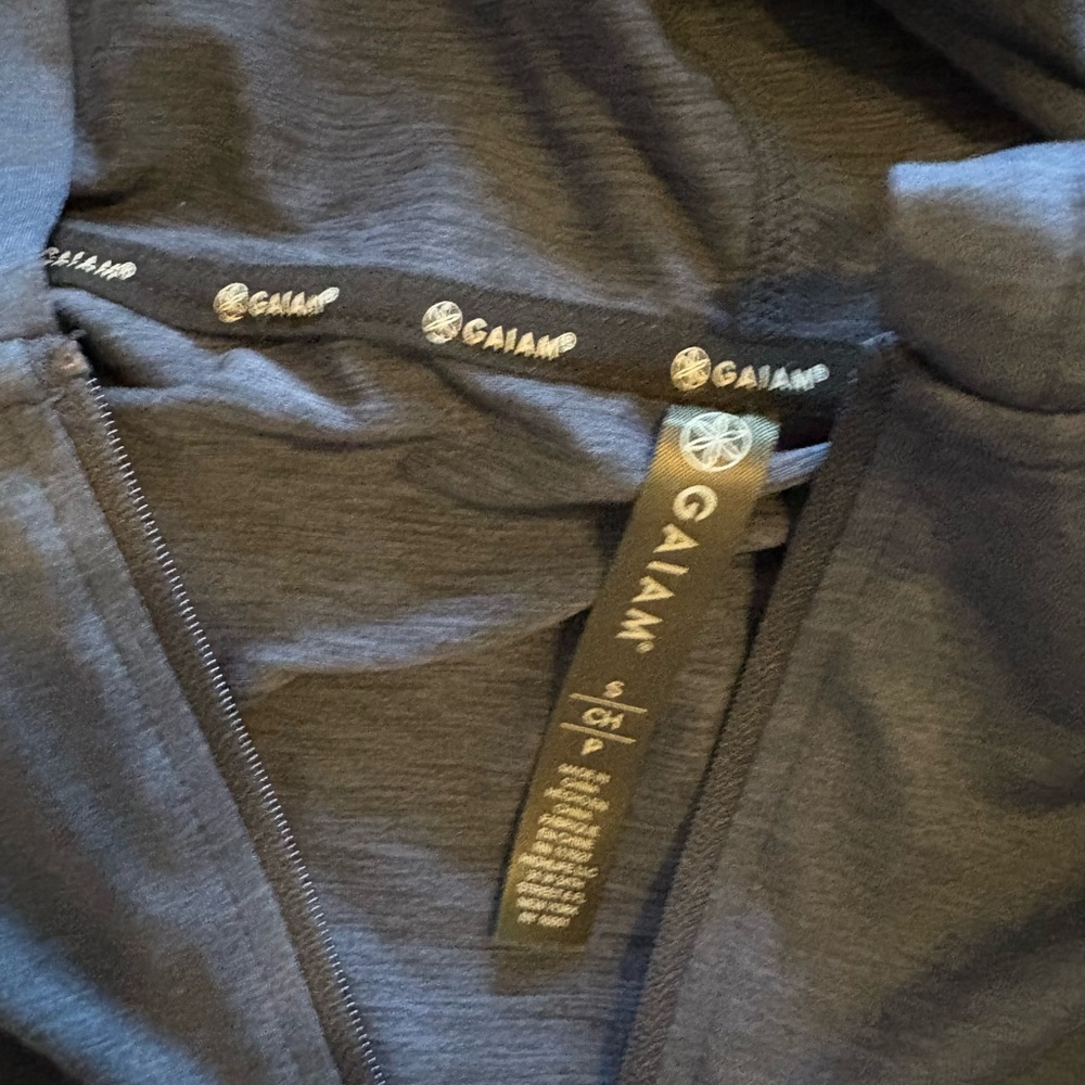 GAIAM Navy Half-Zip Pullover - Picture 2 of 3